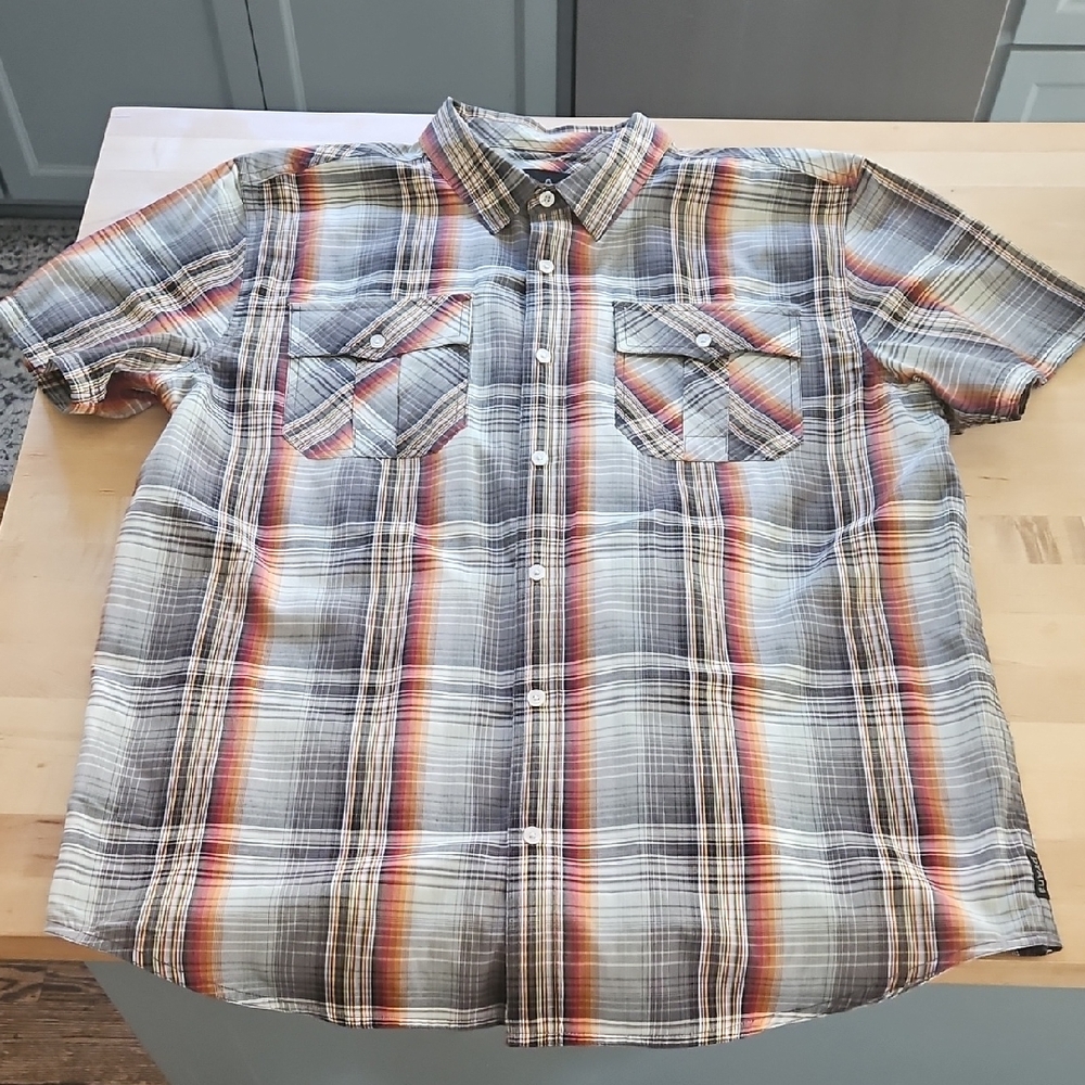Men's Plaid Short Sleeve Shirt